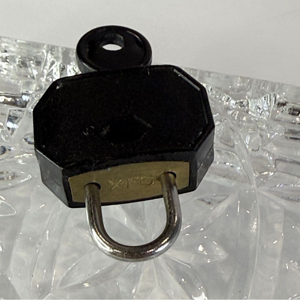 TSA 007 Travel Luggage Lock Compact Black Security Padlock 🔒 - Picture 3 of 12